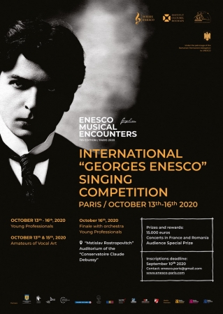 Concursul internațional "George Enescu" - Paris 2020